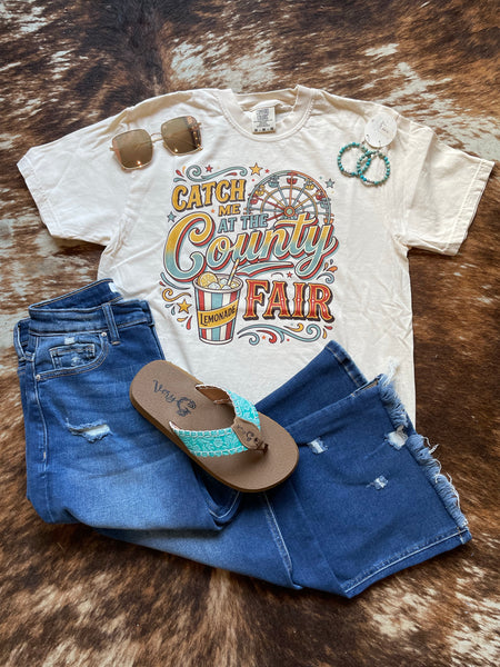 Natural Catch me at the County Fair Tee RTS