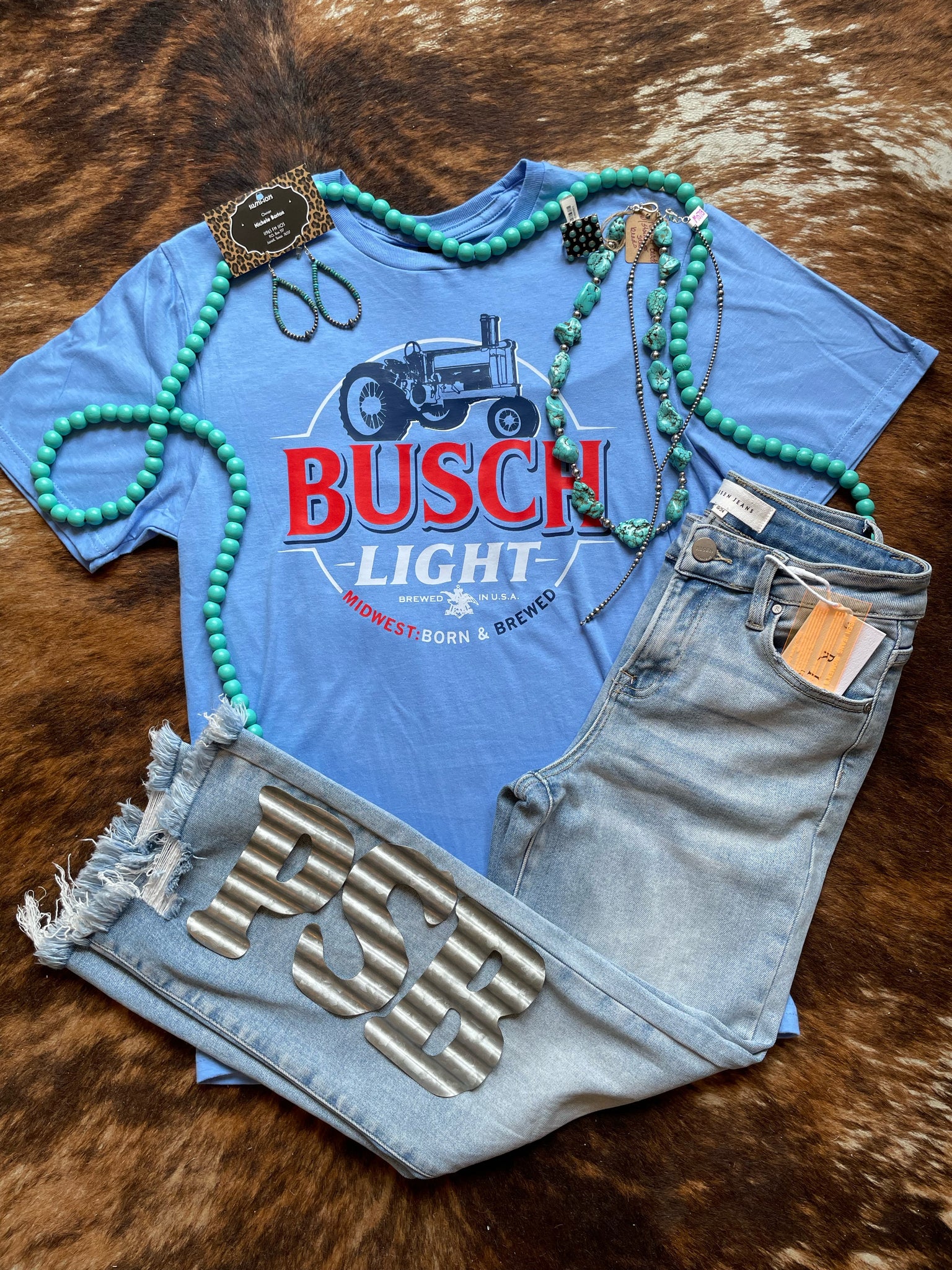 Tractors & BL Beers Tee
