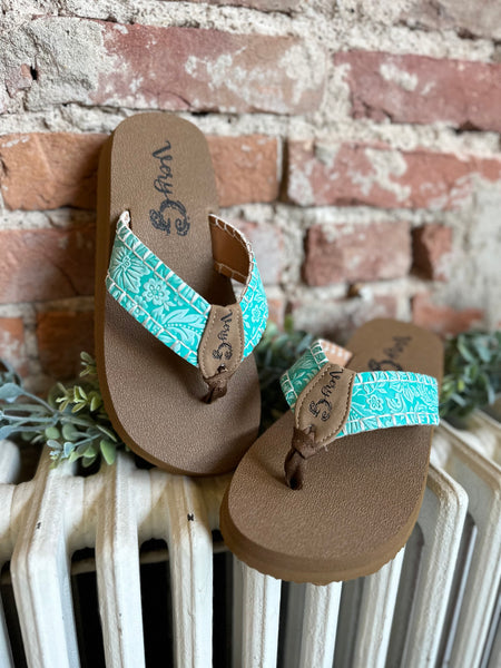 Very G Pamela Turquoise Sandal