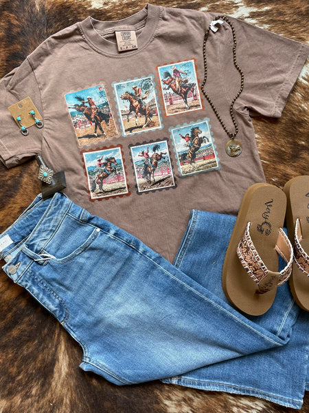 Buckin' Bronc Western Tee RTS