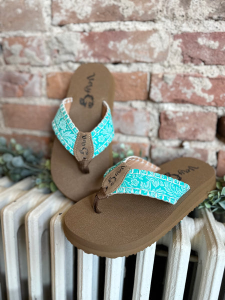 Very G Pamela Turquoise Sandal