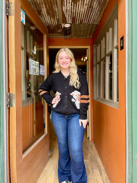 Cattle Cardi *Black Hereford