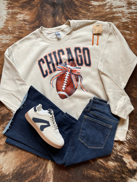 Chicago Bow Crewneck RTS