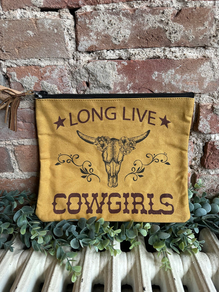 Long Live Cowgirls Makeup Bag (R)