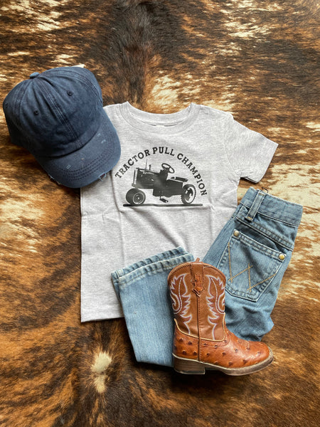 Kids Tractor Pull Champion Tee RTS