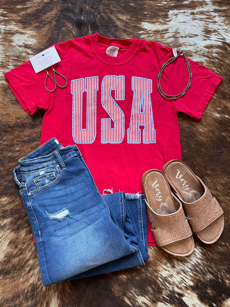 Red USA Tee RTS
