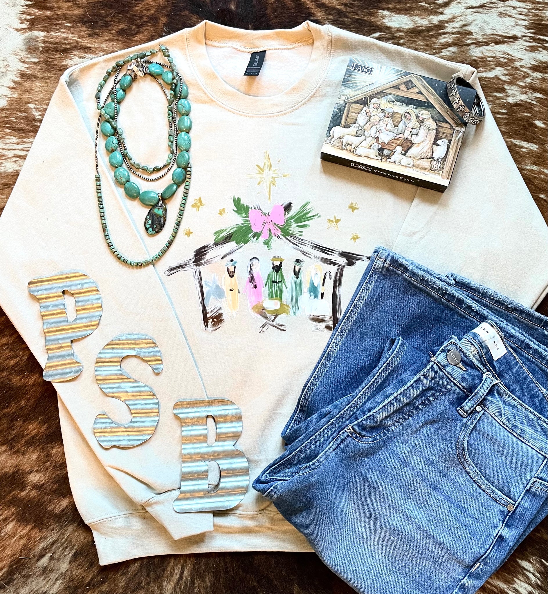 Nativity Crewneck RTS