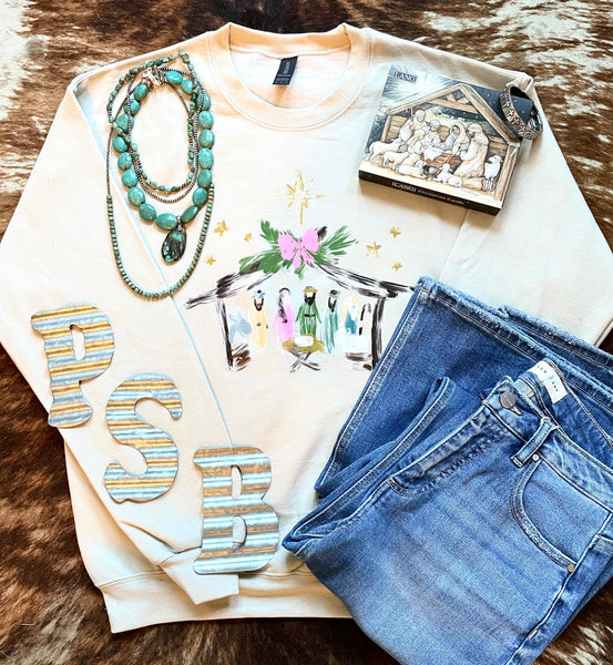 Nativity Crewneck RTS