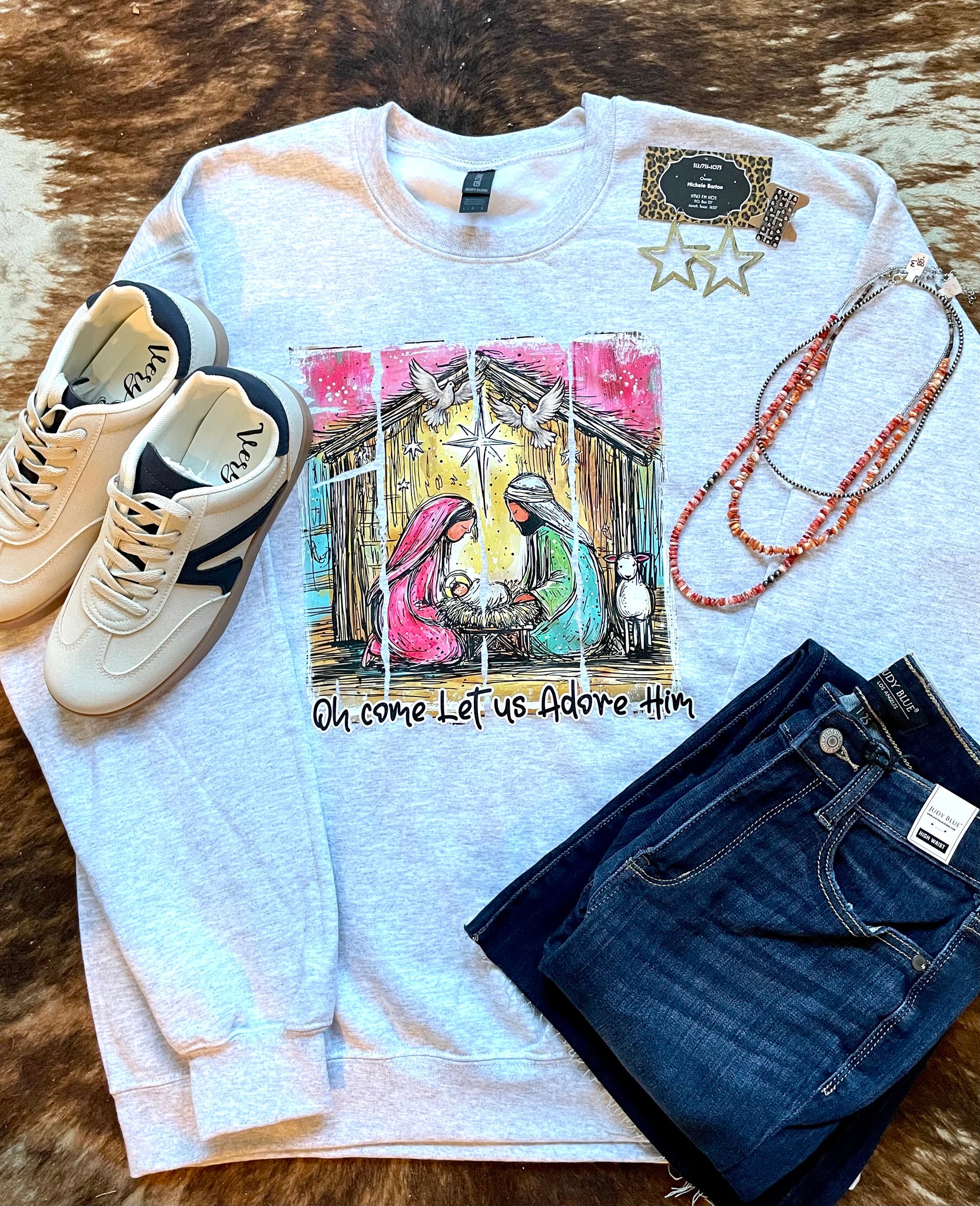 Let us Adore Him Crewneck RTS