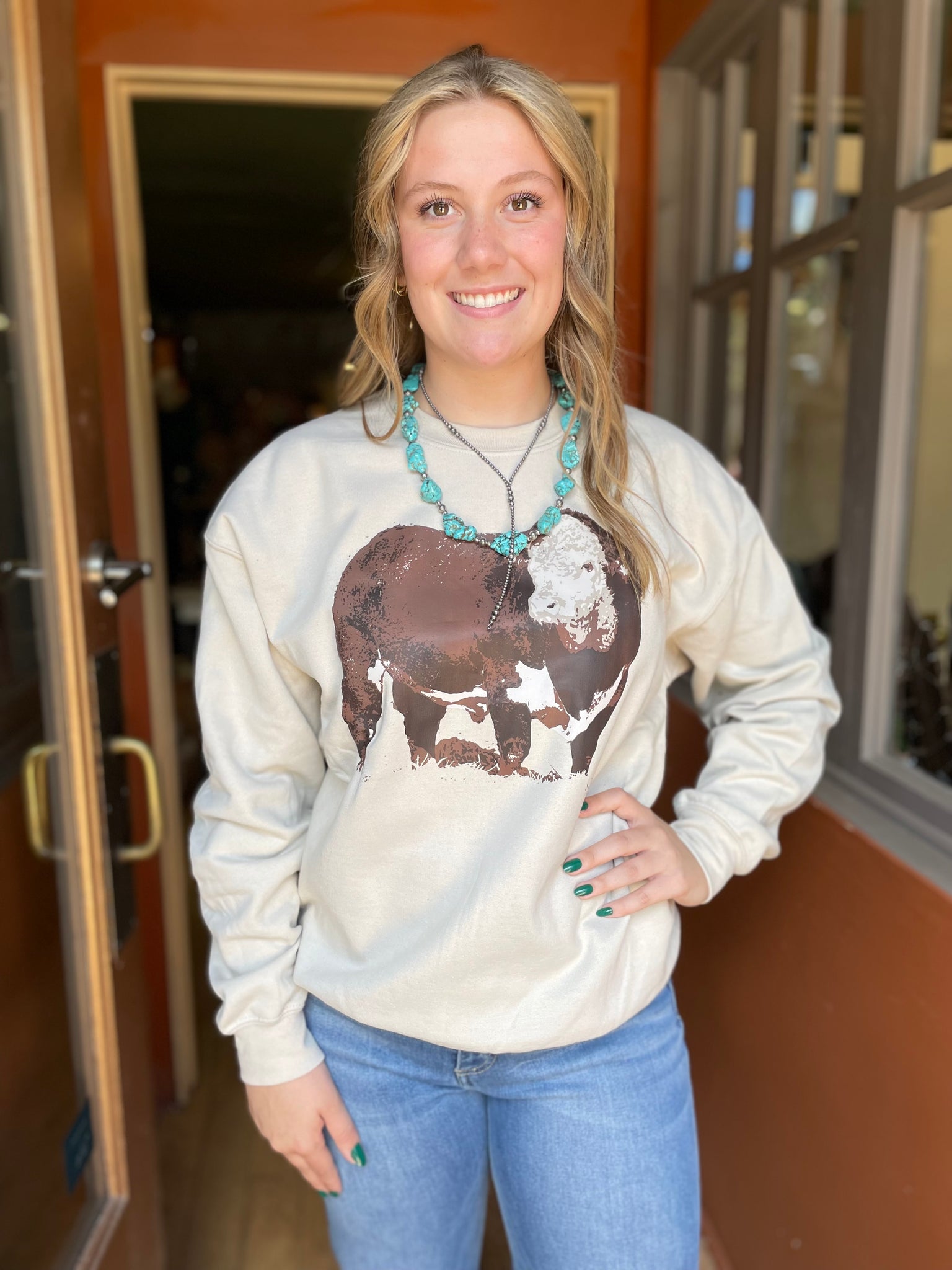The Hereford Bull Crewneck RTS