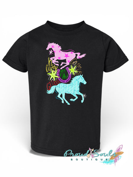 Kids Preppy Horse Doodle PO