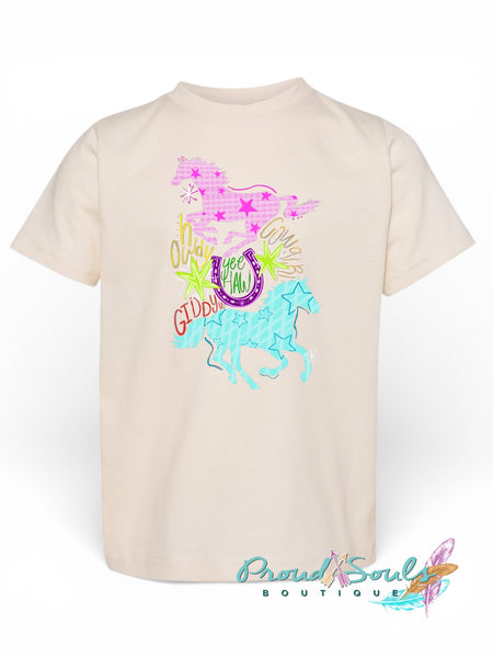 Kids Preppy Horse Doodle PO