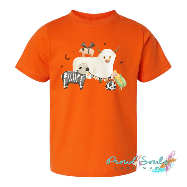Spooky Farm Animal Tee PO
