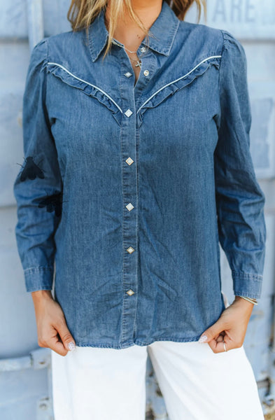 Rowdy Ruffles L/S Dark