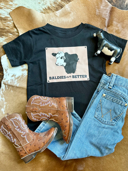 Kids Baldies are Better Tee RTS