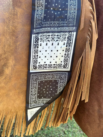 Black Bandana Twilly