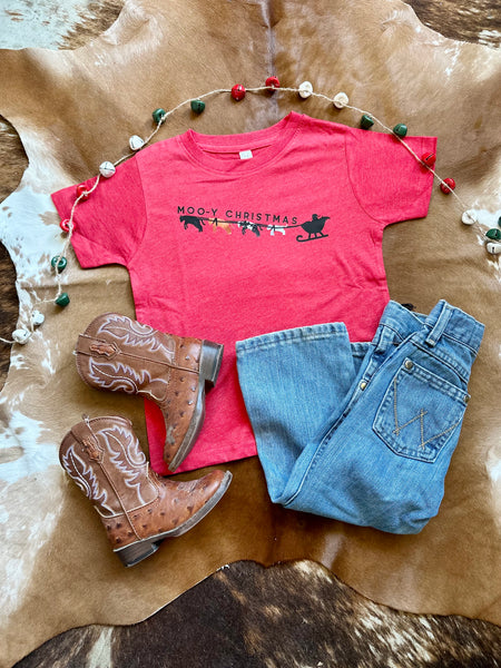 Kids Moo-y Christmas Tee