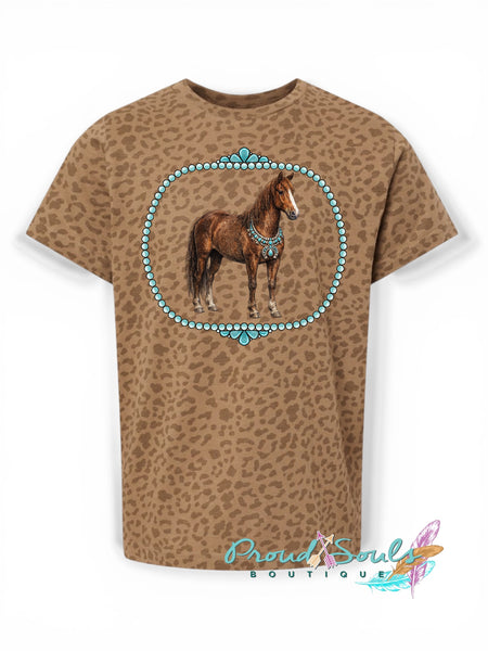 Kids Turquoise Red Mare PO