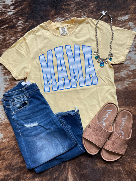 Striped Mama Tee RTS
