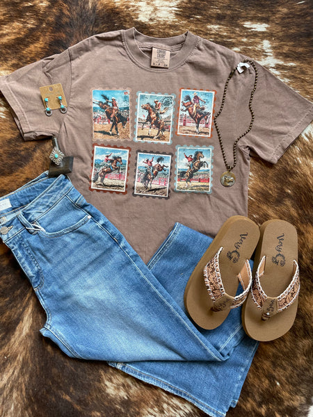 Buckin' Bronc Western Tee RTS