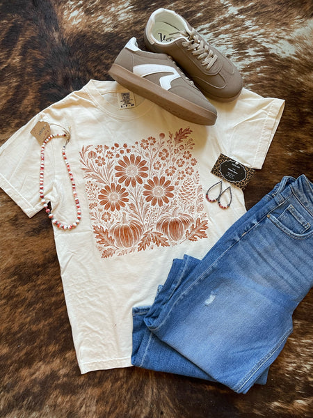 Fall Floral Scene Rust RTS