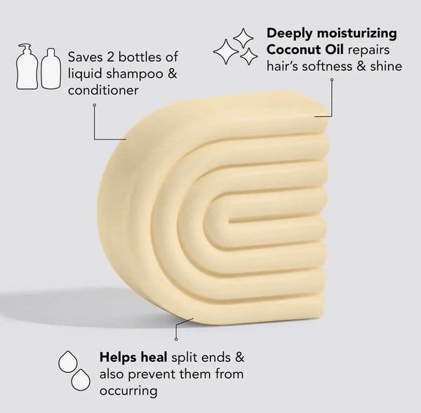 Coconut Oil Repair Conditioner Bar