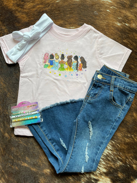 Kids Retro Princess Tee RTS