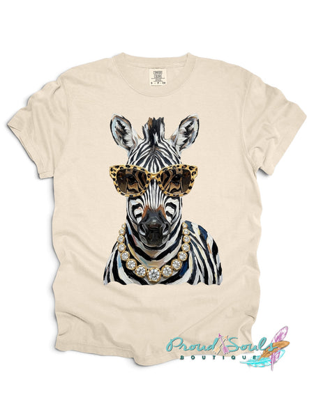 Glam Zebra Tee PO