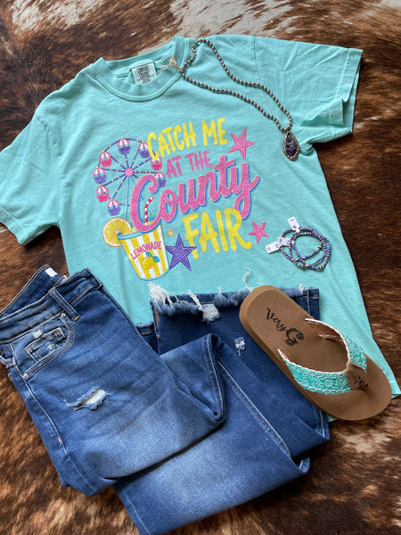Mint Catch me at the County Fair Tee RTS