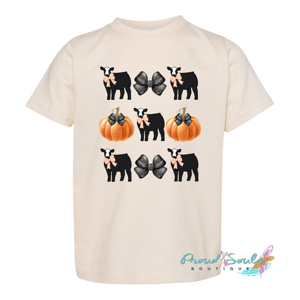 Baldy Heifer Pumpkin Tee PO