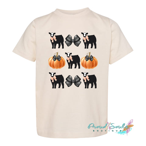 Baldy Heifer Pumpkin Tee PO