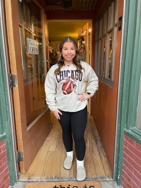 Chicago Bow Crewneck RTS