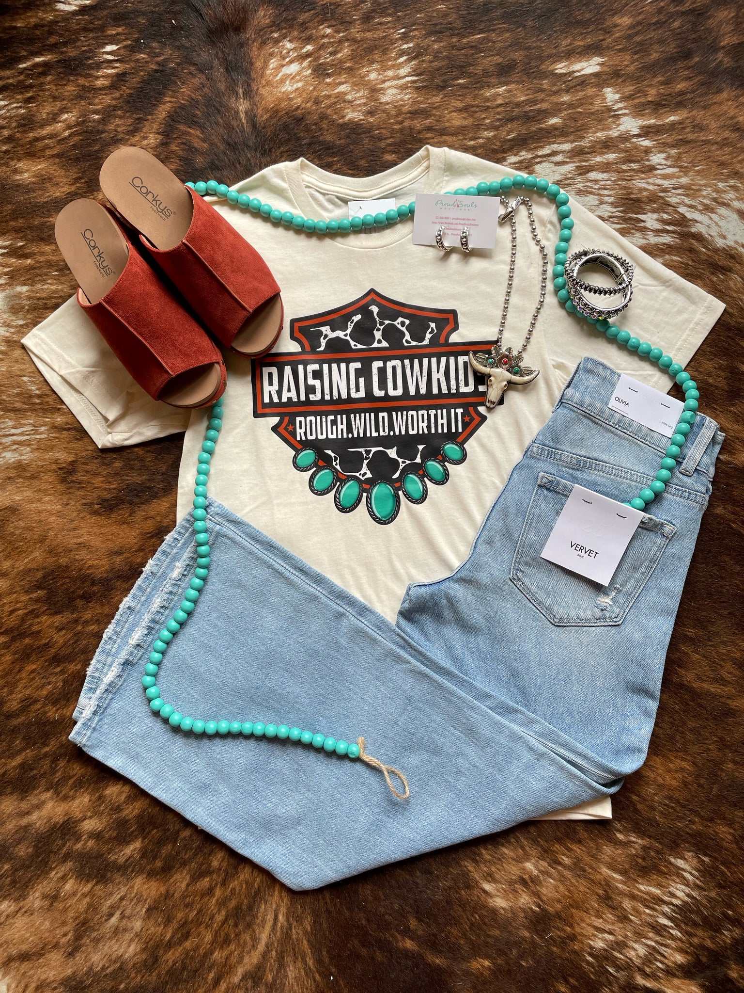 Raising Cowkids Tee RTS