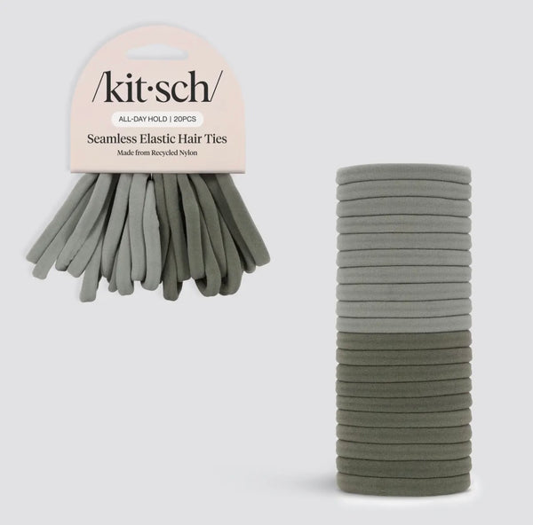 Edo-Friendly Nylon Elastics 20pc - Eucalyptus