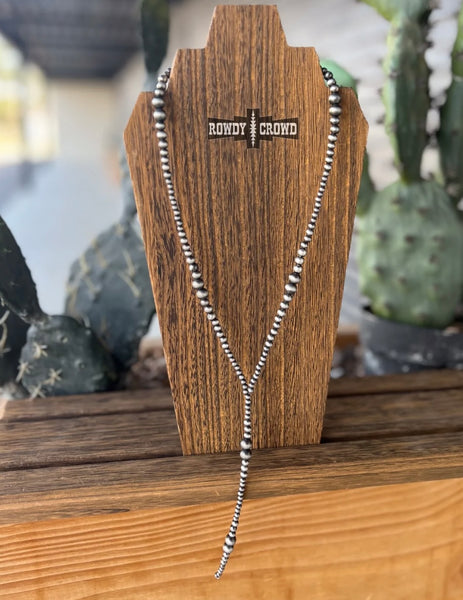 Lariat Pearls Necklace