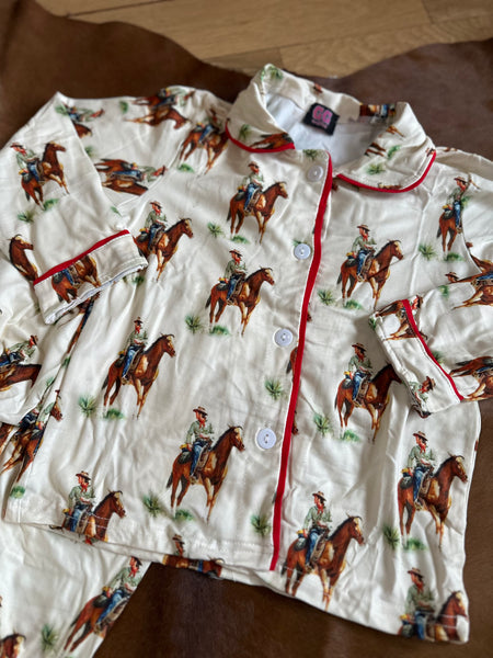 Kids Western PJ Set