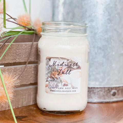 Midwest Fall Candle