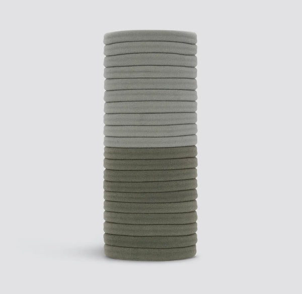 Edo-Friendly Nylon Elastics 20pc - Eucalyptus