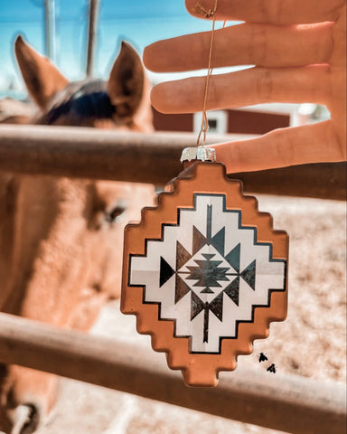 Tinsel Taos Ornament