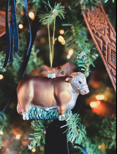 Fly Herd Hereford Ornament