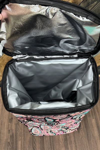 Midnight Paisley Cooler Backpack