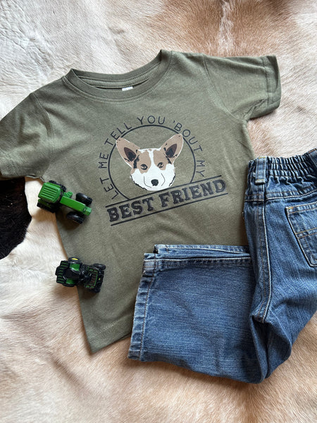 Olive Best Friend Tee