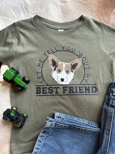 Olive Best Friend Tee