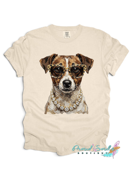 Glam Jack Russel Tee PO