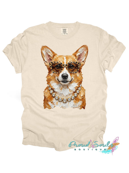 Glam Corgi Tee PO