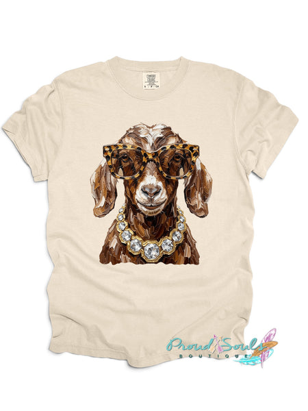 Western Glam Goat Tee PO