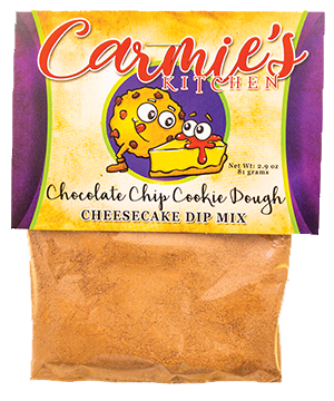 Chocolate Chip Cookie Dough Cheesecake Dip Mix