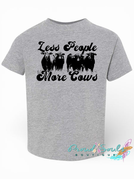 Kids Less People More Cows PO