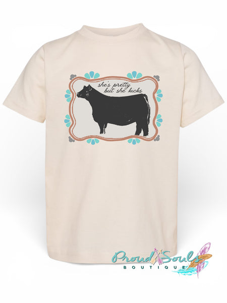 She's Pretty But She Kicks Black PO