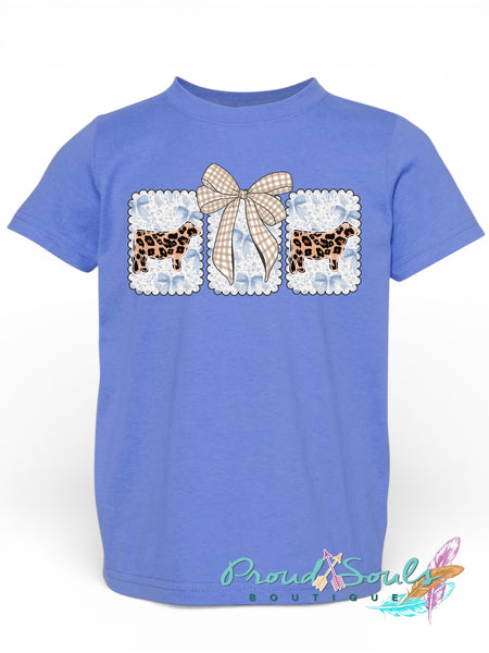 Gingham Bow Heifers PO